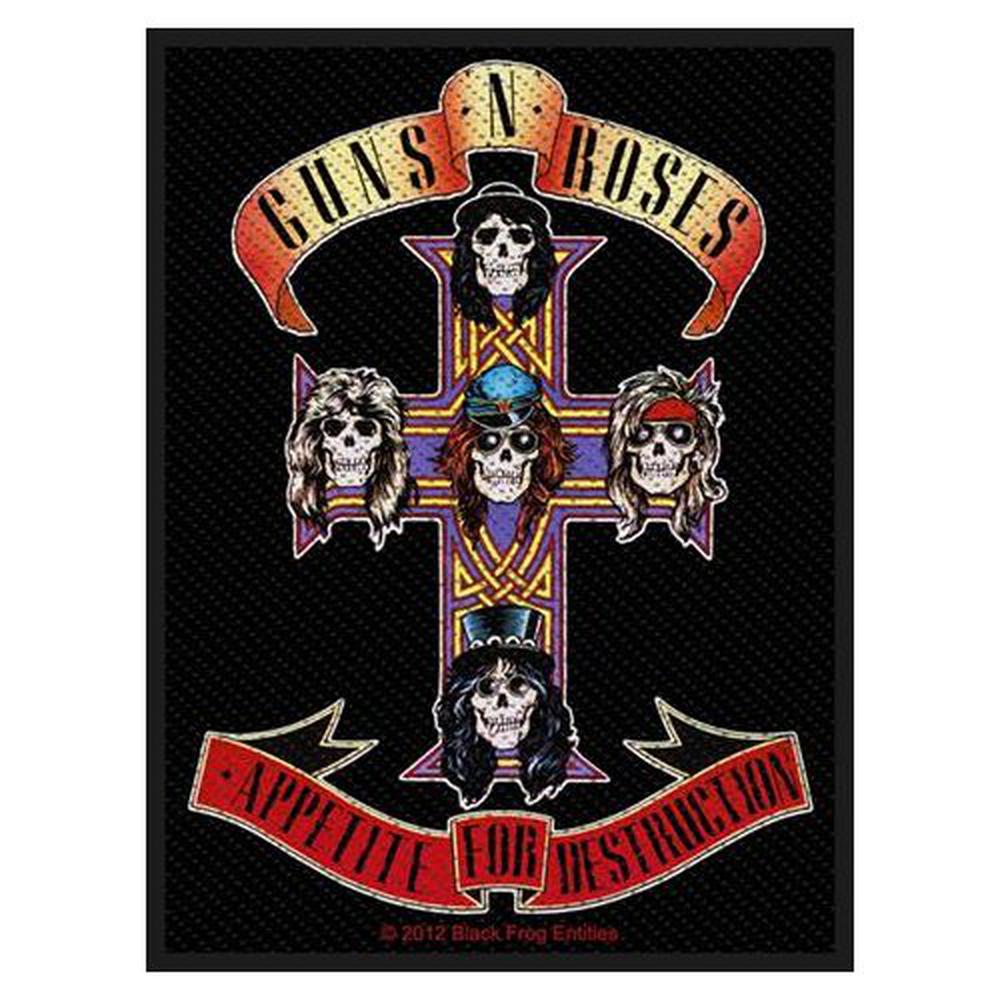 Guns N' Roses - Appetite Patch - Zwart